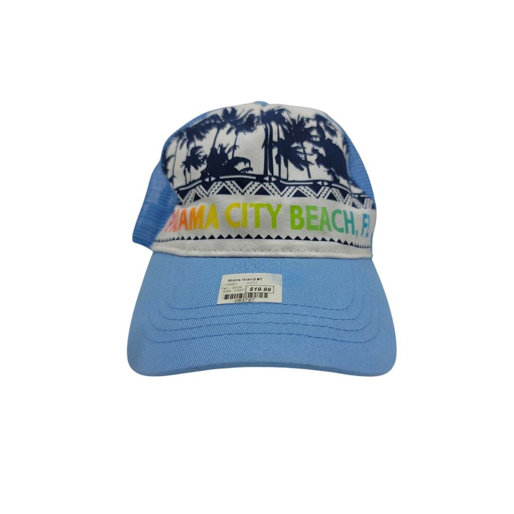 Panama City Beach Florida Alvin's Island Hat Cap Strapback Adjustable